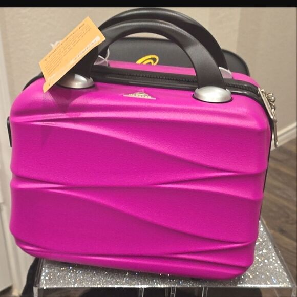 No Brand Bags Triforce Elite Riviera Collection Hard Side Beauty